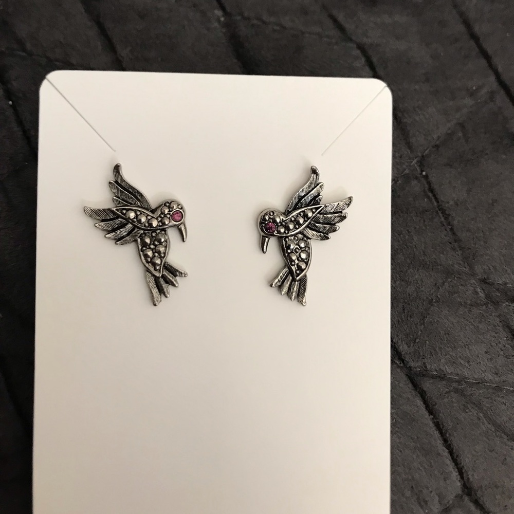 Bird shaped earrings